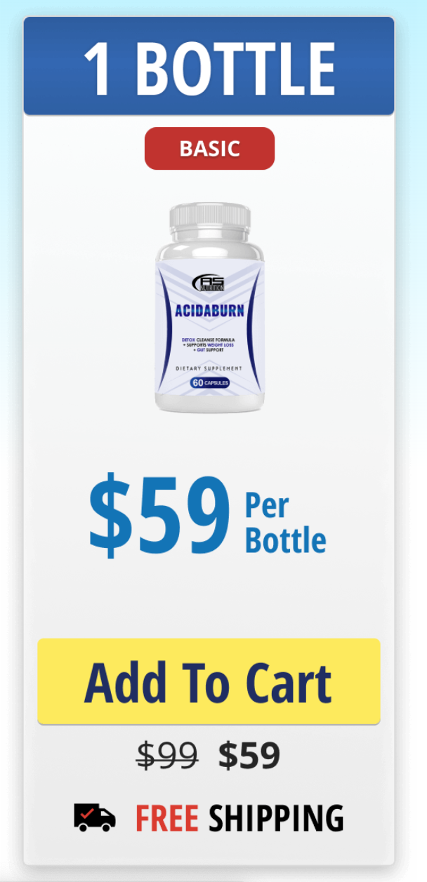 AcidaBurn - 1 bottle